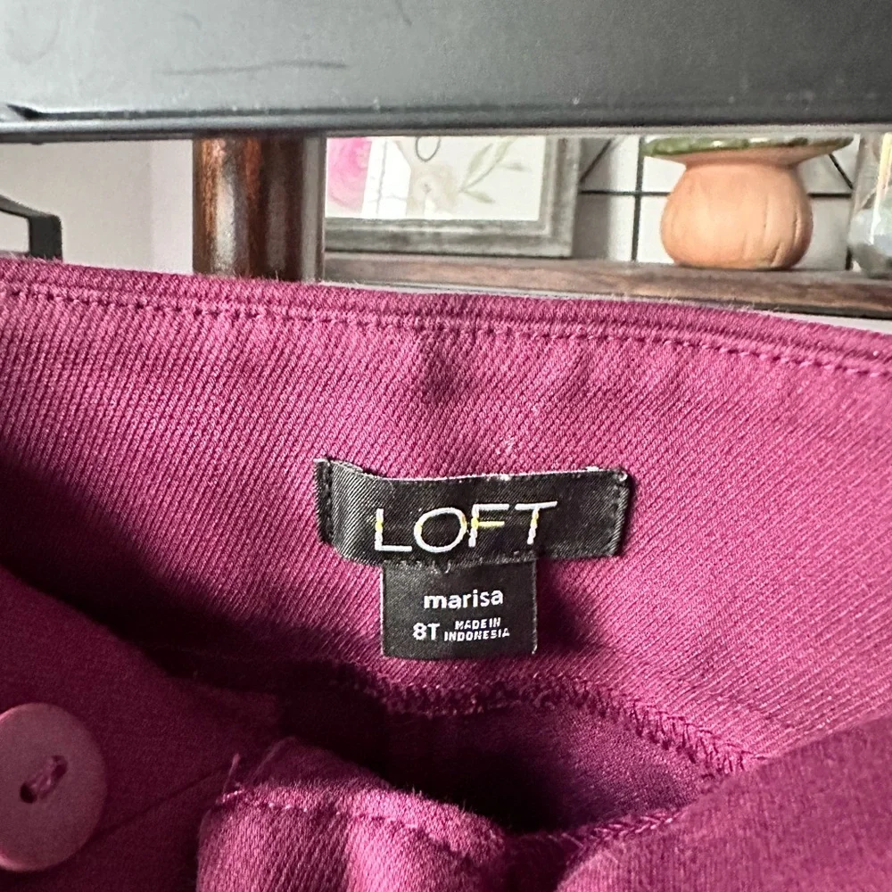 #45 LOFT MARISA CRANBERRY - Picture 6 of 7